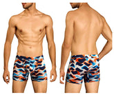 Doreanse 1900-PRN Waves Boxershorts, farbig bedruckt